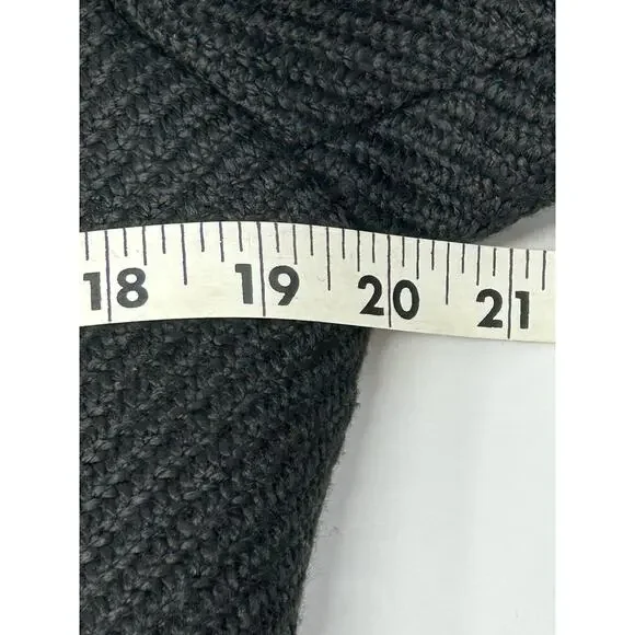 i.e. Blazer Jacket Women Lg Black Textured Lined Office Professional Preppy - Picture 6 of 8